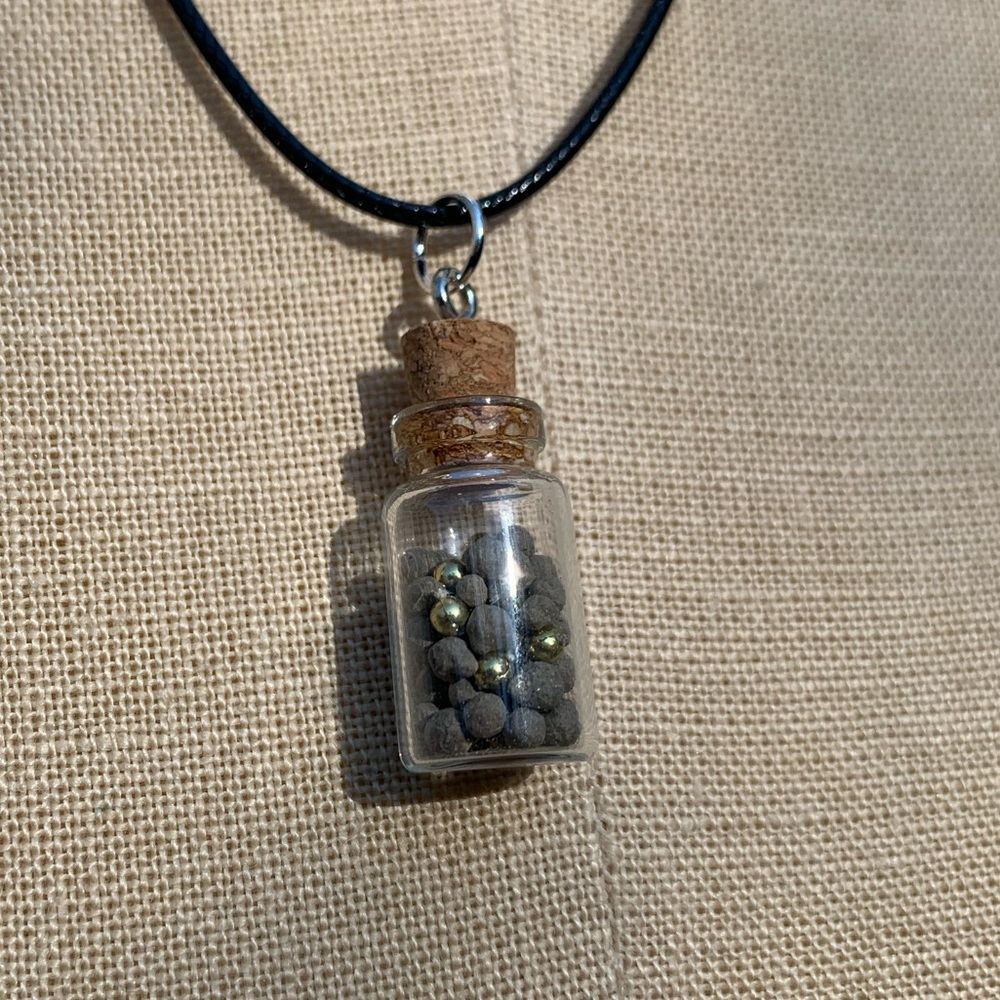 Handmade Bottled Up Emotions Necklace - Picture 5 of 8